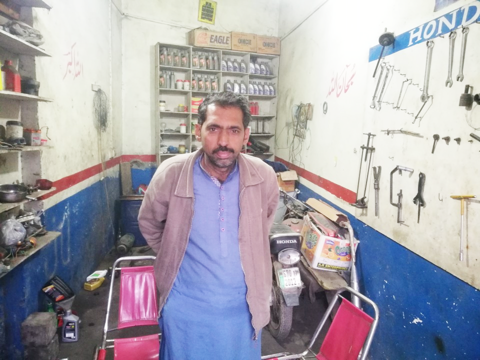 Motor Cycle Spare Parts & Workshop