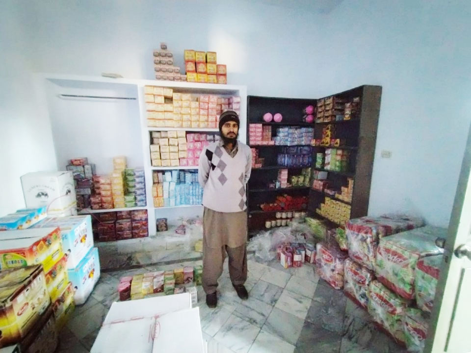 Salesman ( food items)