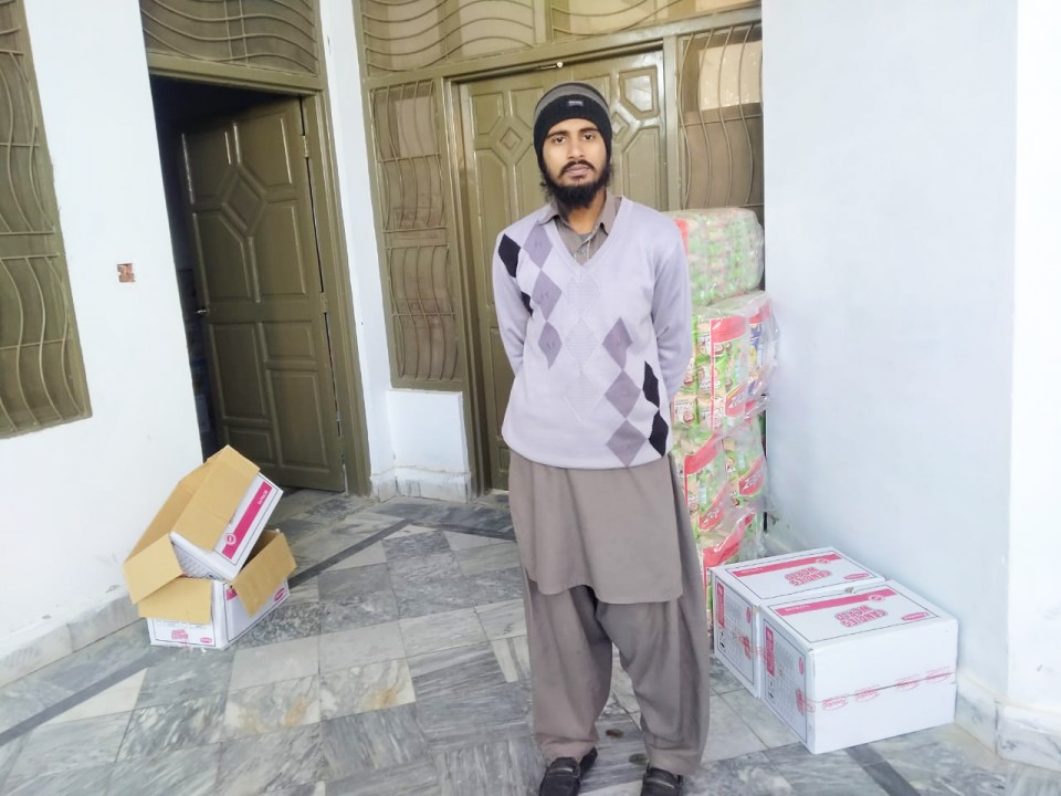 Salesman ( food items)