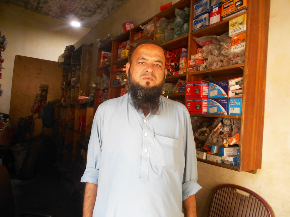 Bikes spare parts shop