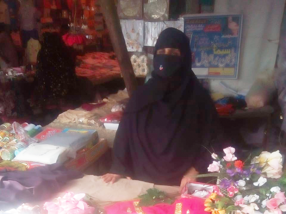Ladies Cloth stall 
