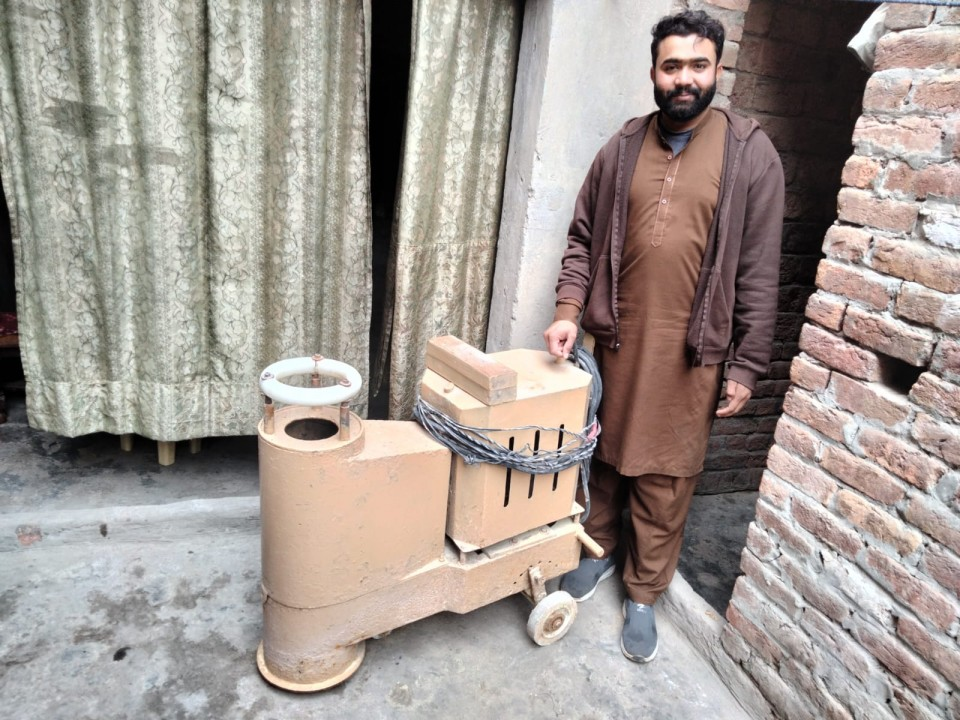 Marbal polish machine