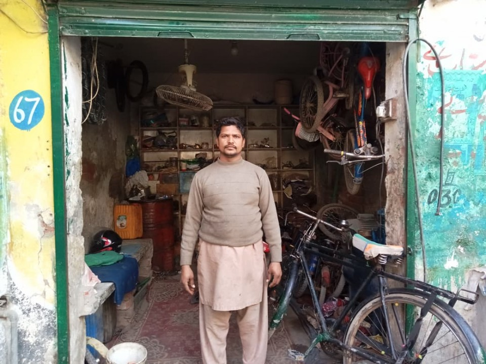 Bicycle spare parts and Reaper Shop 