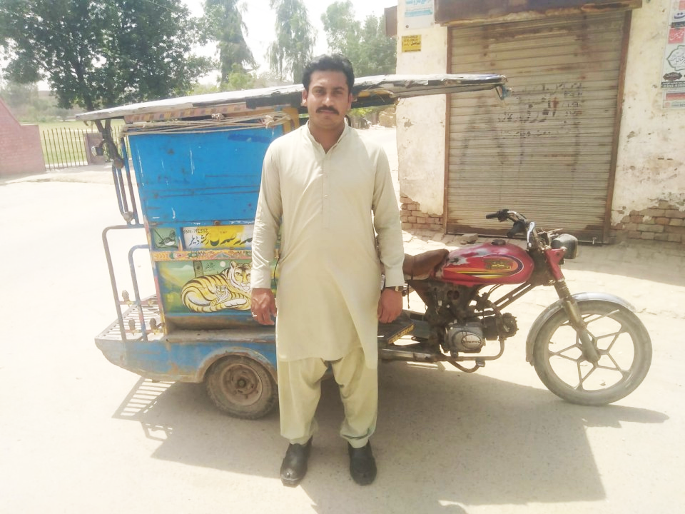 Rickshaw body