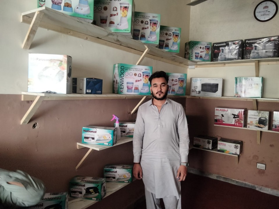 Crockery and Electronics Items