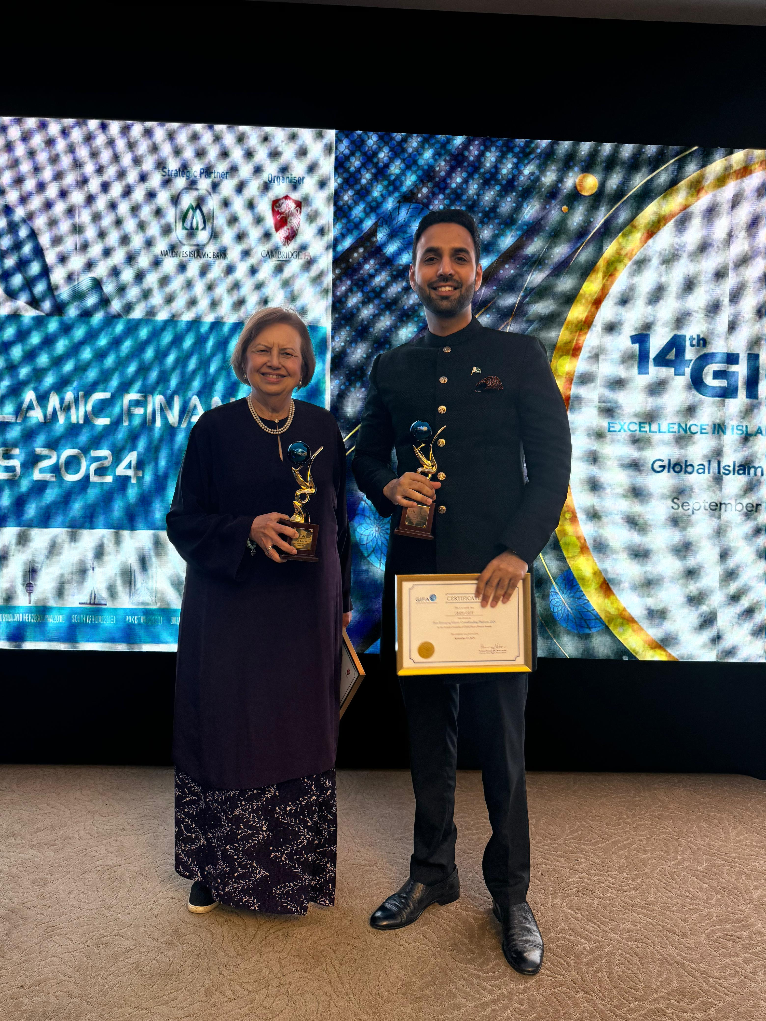 Zain Ashraf Brings International Honor to Pakistan with Seed Out’s Victory at Global Islamic Finance Award 2024.