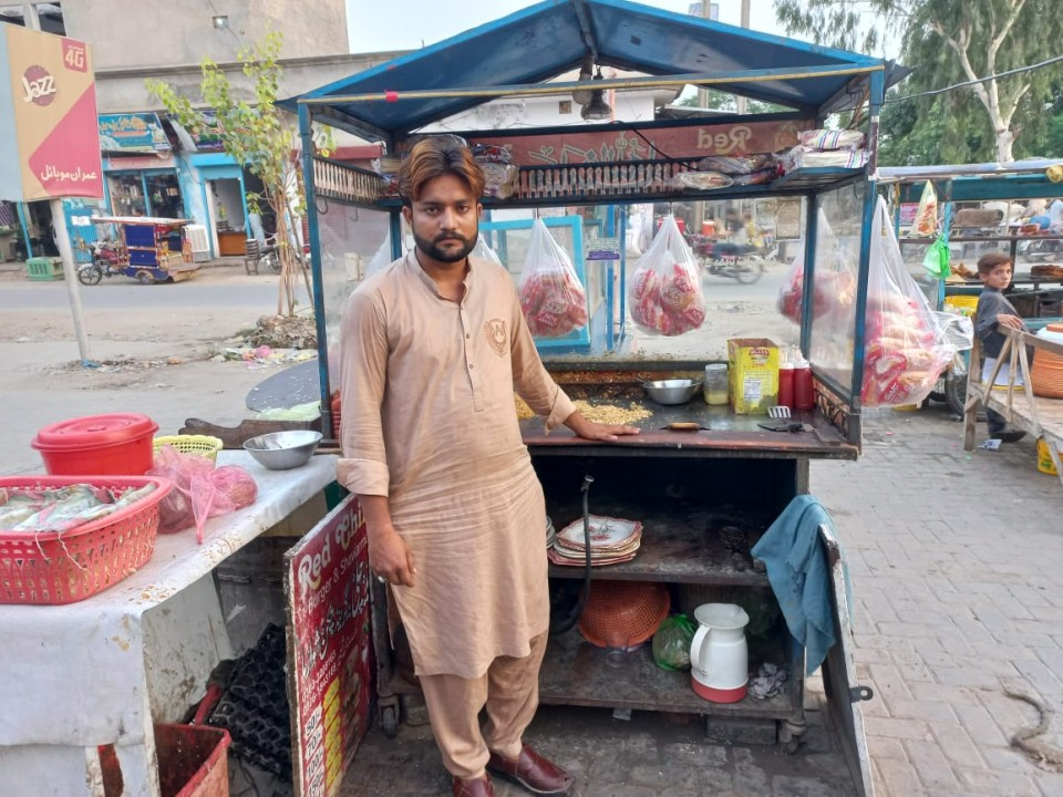 Burger and Shawarma Stall