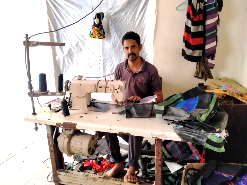 Bag sale and stitching 