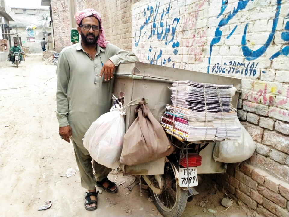 Books and stationary sales man 