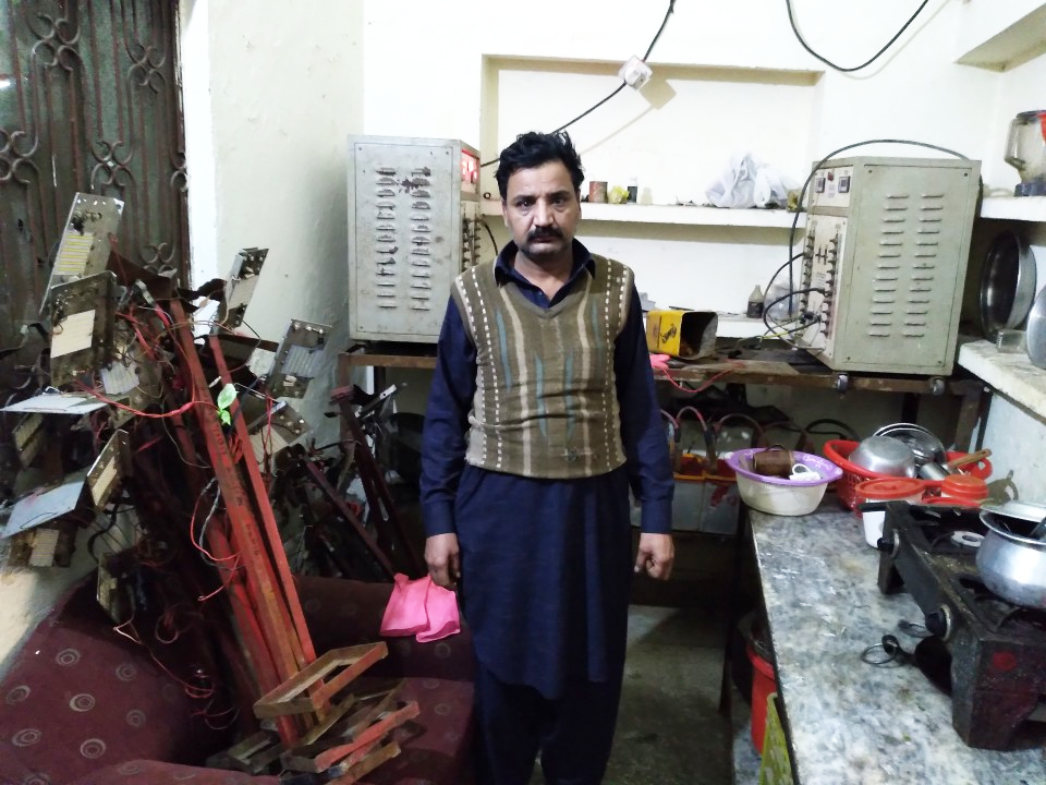 LED Light Battery rented business