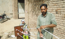 Yarn knitting 