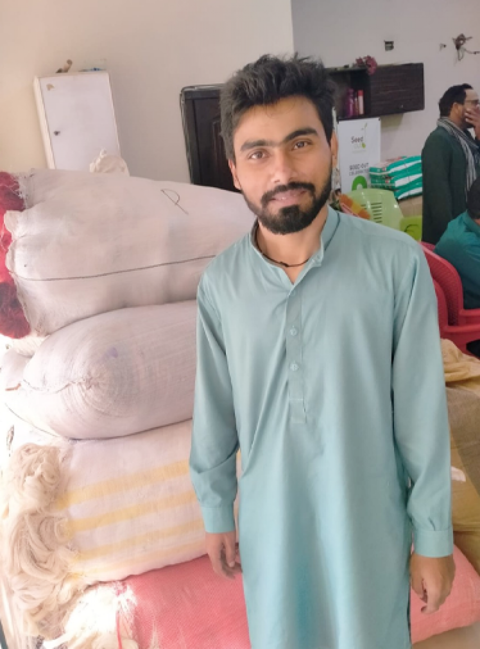Muhammad Zain Ul Abideen - getting shield