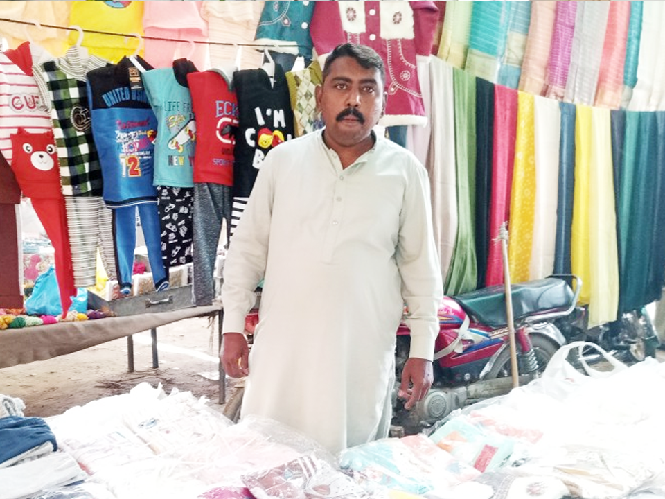 Ready made garments  stall