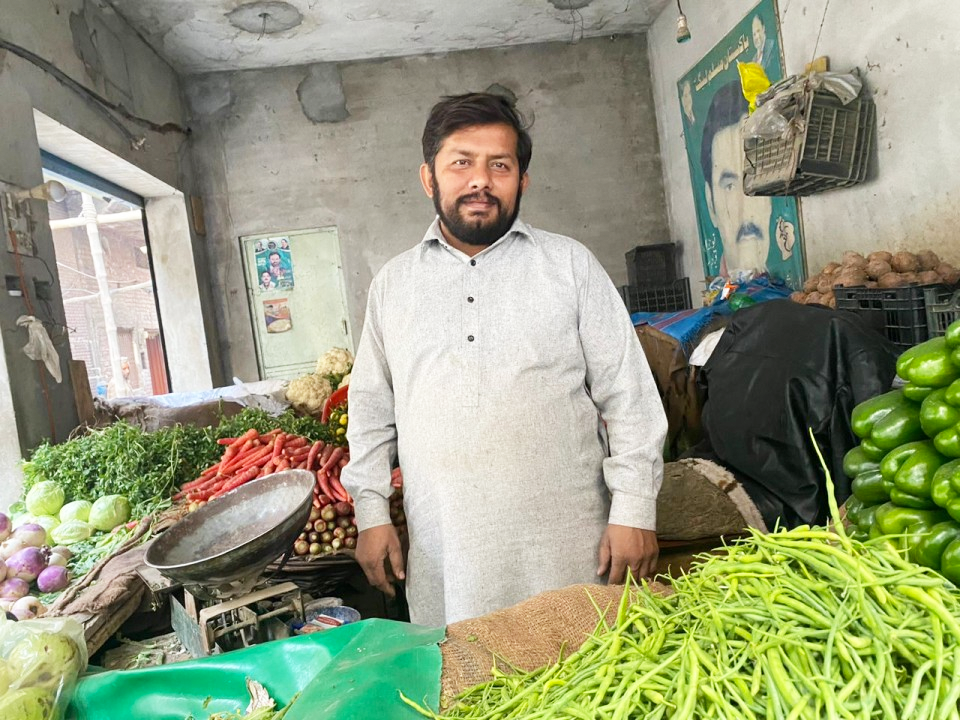 Vegetables shop 