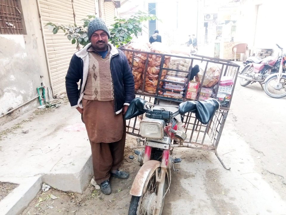 Grocery items Salesman