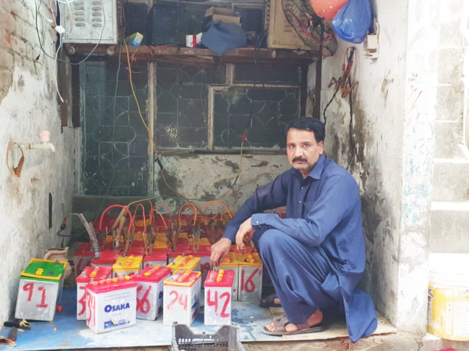 LED Light Battery rented business