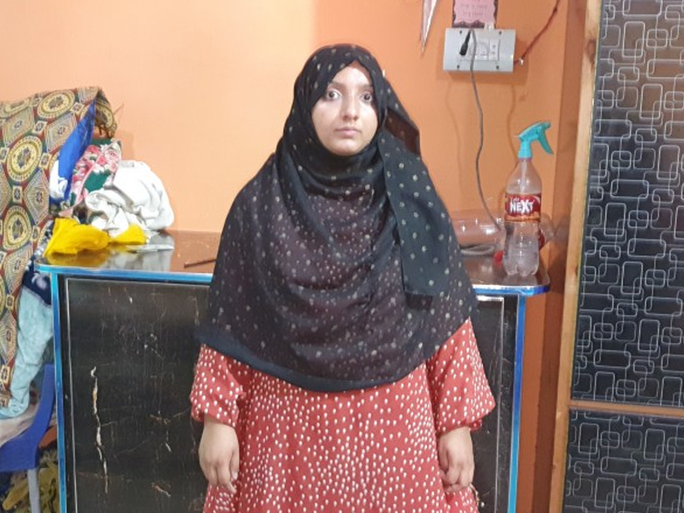 Lace and hosery stall