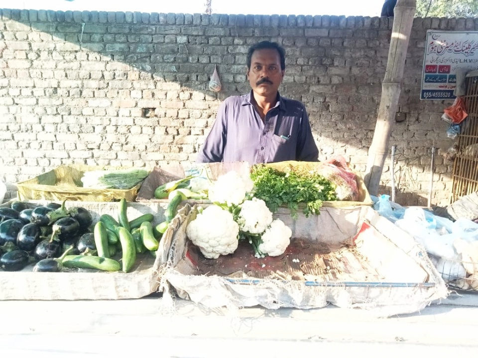 Vegetables shop 
