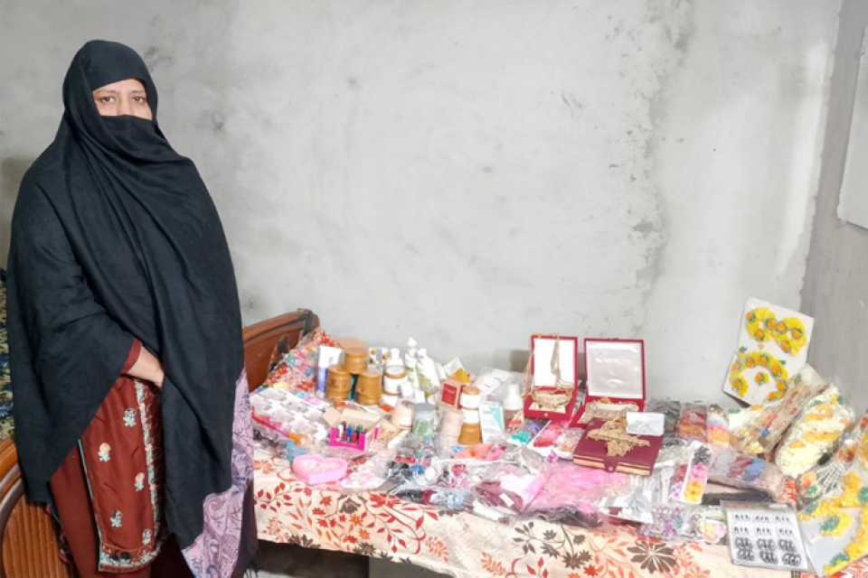 Saira Parveen  - Business established