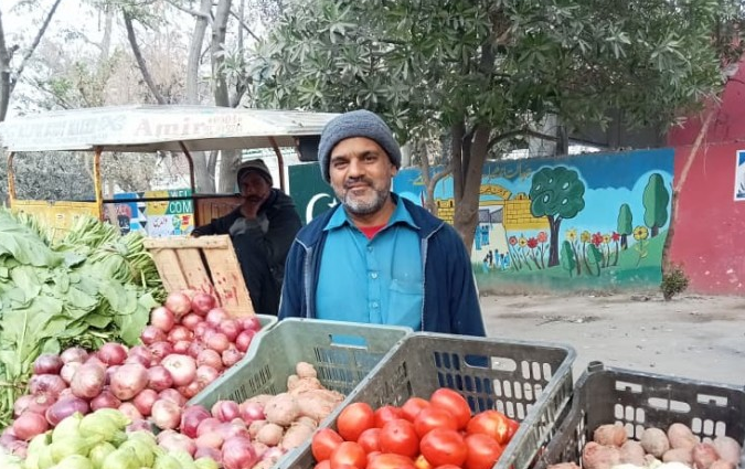 Vegetables shop 